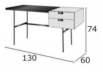 Desk CATTELAN ITALIA, Cocoon Leather
