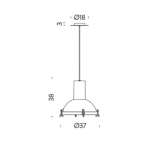 Pendant lamp NEMO, Kepler Minor