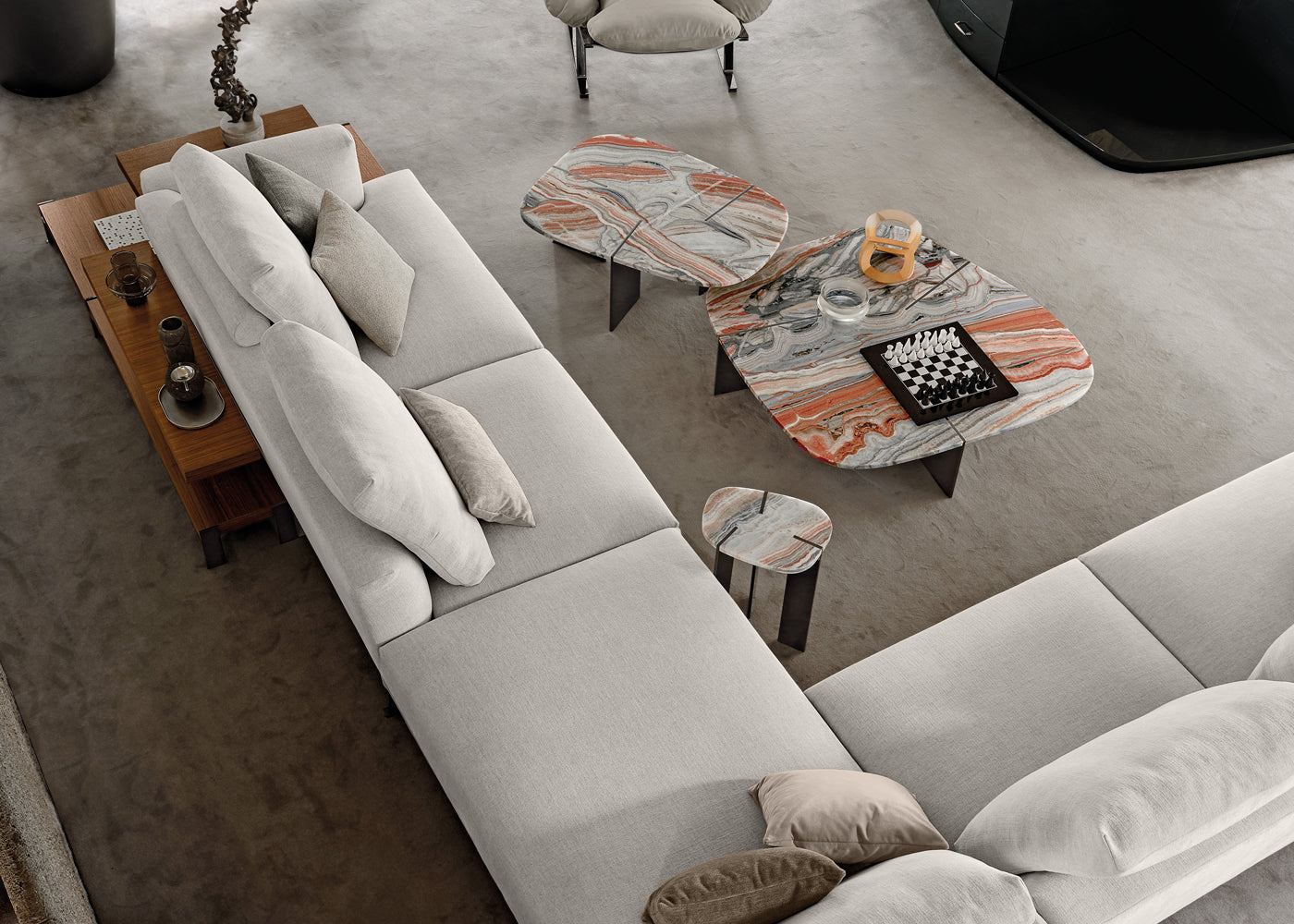 Coffee table ARKETIPO, Rumors