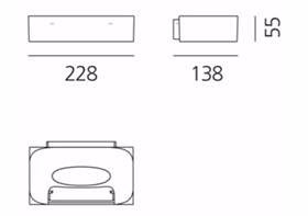Wall lamp ARTEMIDE, Melete
