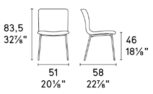 Chair CALLIGAR, Annie