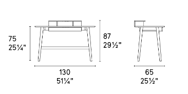 Desk CALLIGARIS, Match