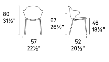 Chair CALLIGARIS, Saint Tropez