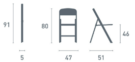 Chair CONNUBIA, Skip