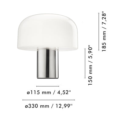 Stalinis šviestuvas FLOS, Bellhop Glass