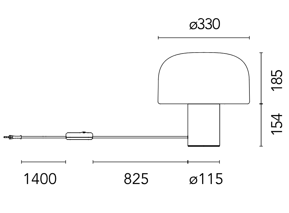 Desk lamp LIGNE ROSET, Very Thin