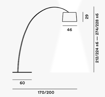 Floor lamp FOSCARINI, Twiggy