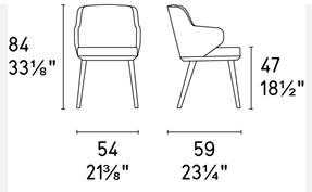Chair CALLIGARIS, Foyer arm 2