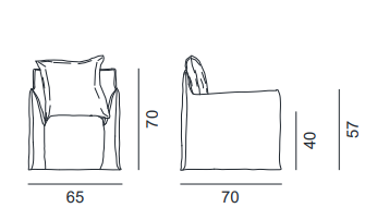 Outdoor chair GERVASONI, Ghost out 05