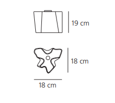 Ceiling lamp ARTEMIDE, Logico Soffitto Micro