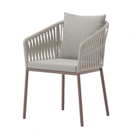 Outdoor chair KETTAL, Bela Rope