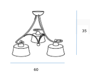 Ceiling lamp LAM, 4220/3