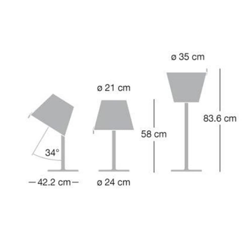 Table lamp PANZERI, Jackie