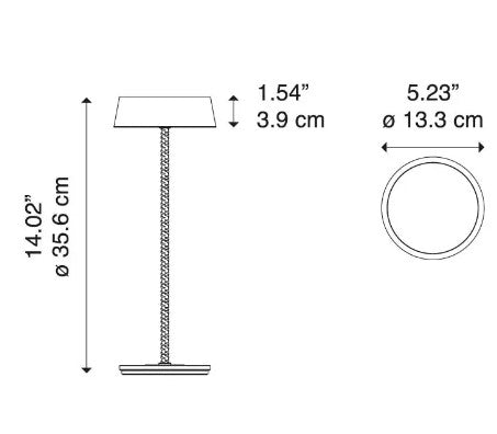 Desk lamp LIGNE ROSET, Very Thin