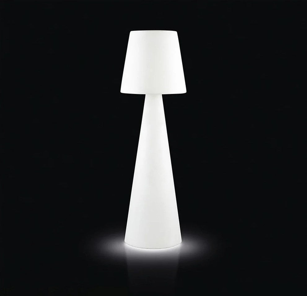 Outdoor floor lamp CONTARDI, Muse (small, white)