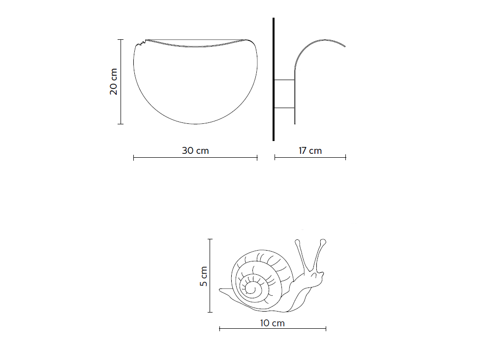 Wall lamp ARTEMIDE, Melete