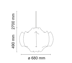 Pendant lamp LODES, Ivy