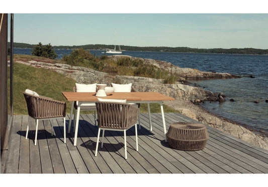 Outdoor chair KETTAL, Bela Rope